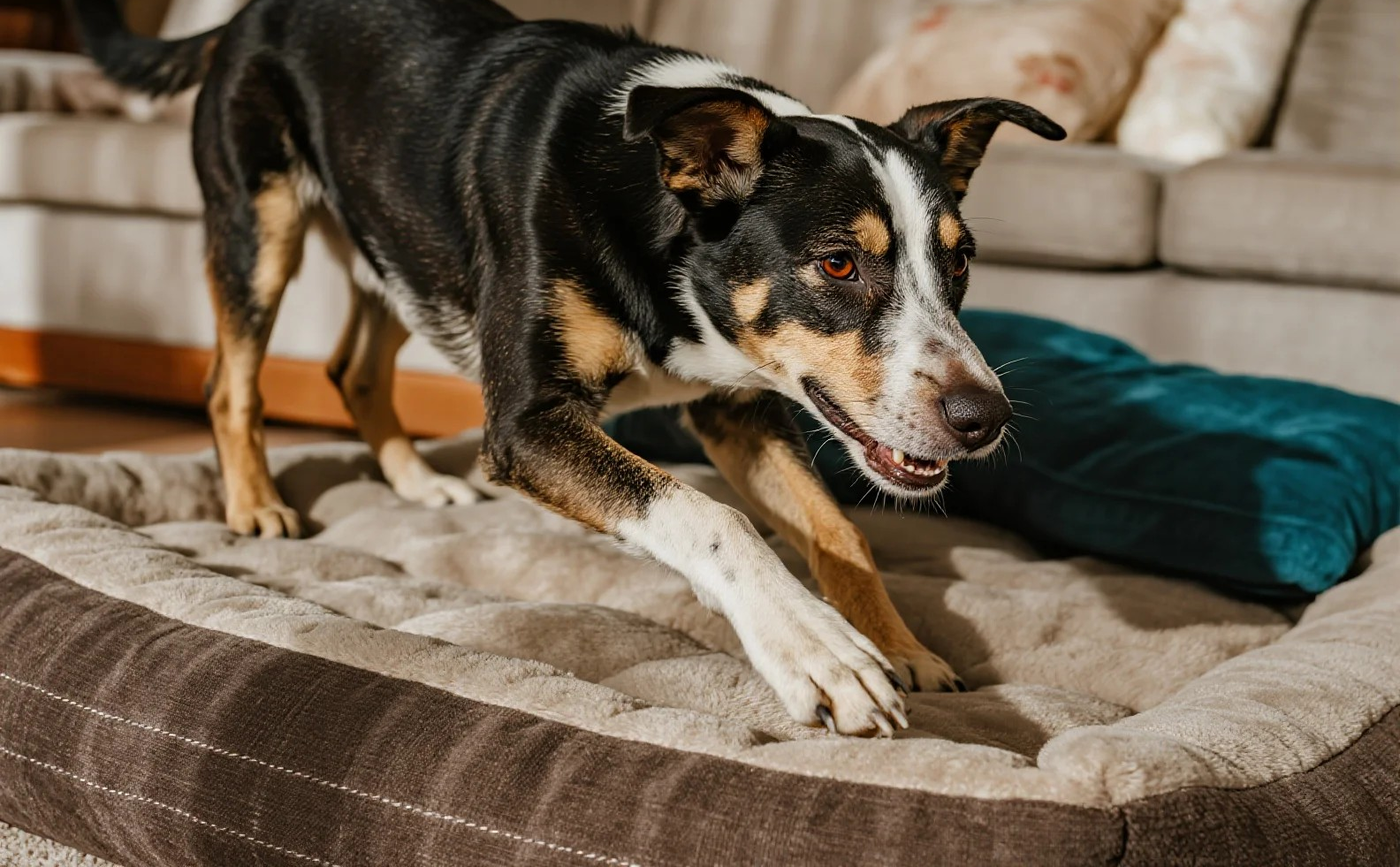 Why Dogs Scratch Their Beds